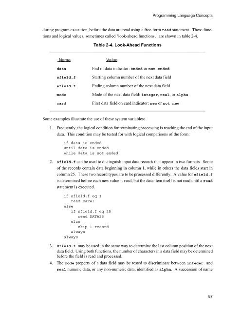 SIMSCRIPT II.5 Programming Language