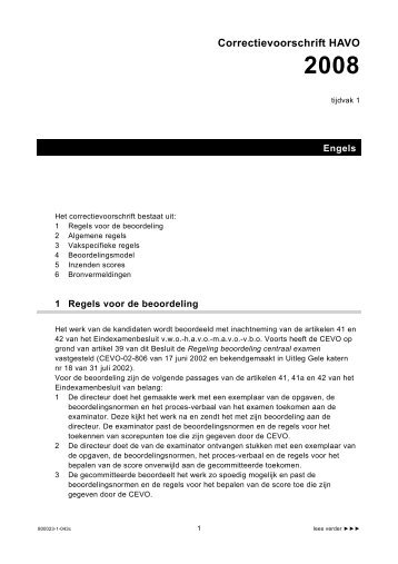 Antwoorden - Examenblad.nl