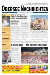 04.07.08 Beitrag in den Obersee-Nachrichten 