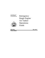 Interagency Single Engine Air Tanker Operations Guide - National ...