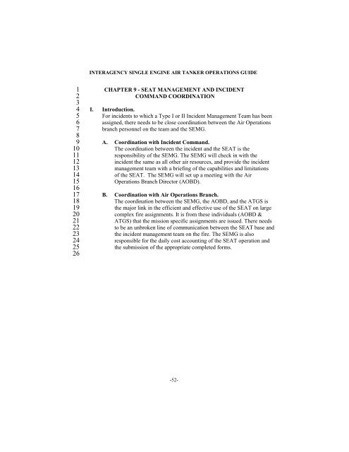 Interagency Single Engine Air Tanker Operations Guide - National ...