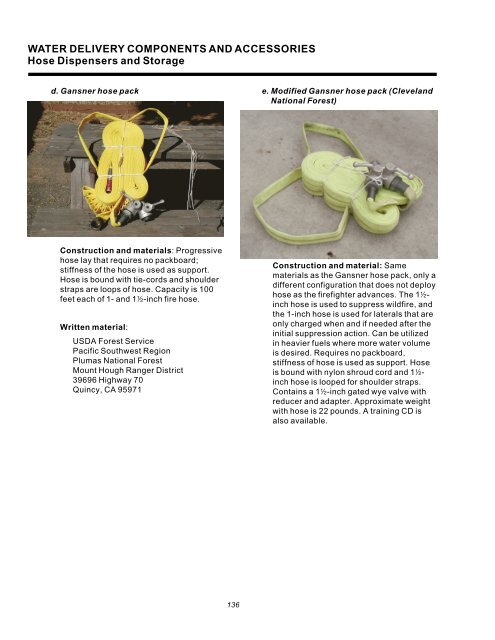 Water Handling Equipment Guide - National Wildfire Coordinating ...