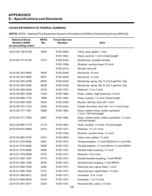 Water Handling Equipment Guide - National Wildfire Coordinating ...