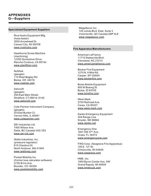 Water Handling Equipment Guide - National Wildfire Coordinating ...