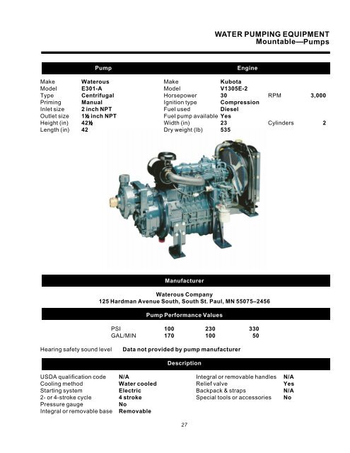 Water Handling Equipment Guide - National Wildfire Coordinating ...