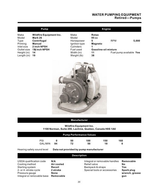 Water Handling Equipment Guide - National Wildfire Coordinating ...