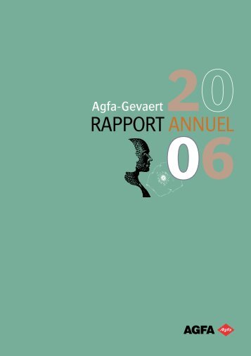 RAPPORT ANNUEL - Agfa