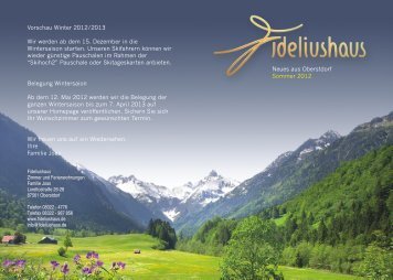 flyer sommer v11.cdr - fideliushaus