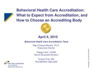 Accreditation - Joint Commission