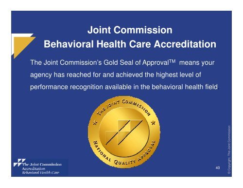 What is Accreditation? - Joint Commission