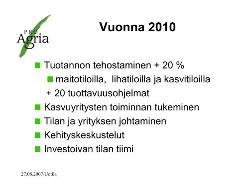 Seminaarin esitys, Lassi Uotila - MTK