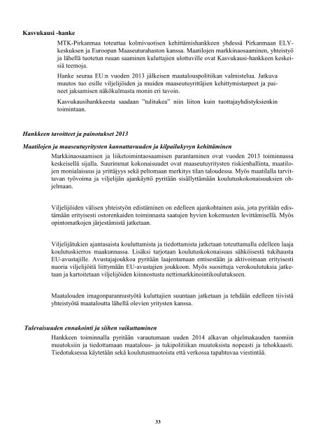 Vuosikertomus 2012 valmis.pdf - MTK