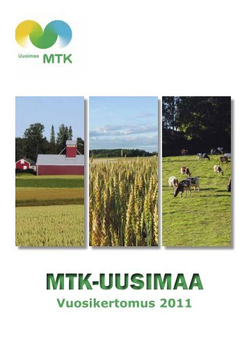 Vuosikertomus 2011 [pdf, 1,7 mt] - MTK