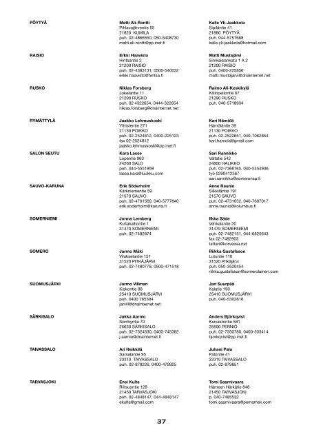 Toimintakertomus 2008 [pdf, 5,7 mt] - MTK