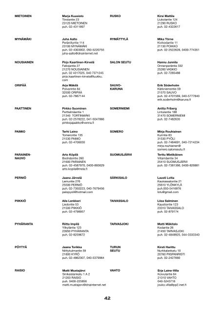 Toimintakertomus 2008 [pdf, 5,7 mt] - MTK