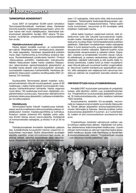 Toimintakertomus 2007 [pdf, 9,4 mt] - MTK