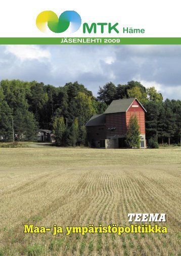 JÃ¤senlehti 2009 [pdf, 7,3 mt] - MTK