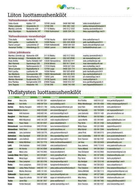 JÃ¤senlehti 2009 [pdf, 7,3 mt] - MTK