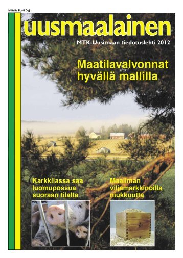 Uusmaalainen 2012 - MTK