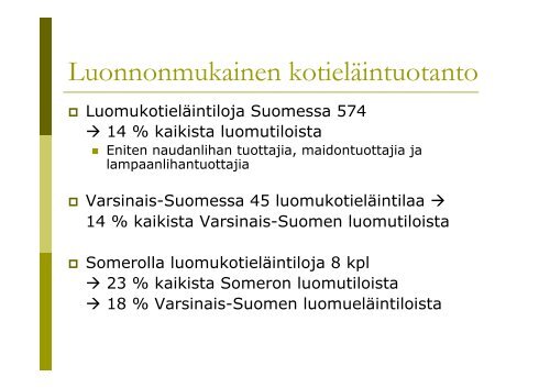 Luomu Somerolla, Riikka Gustafsson - MTK