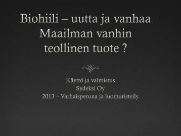 Biohiilen tuotanto ja kÃ¤yttÃ¶ [pdf, 767 kt] - MTK