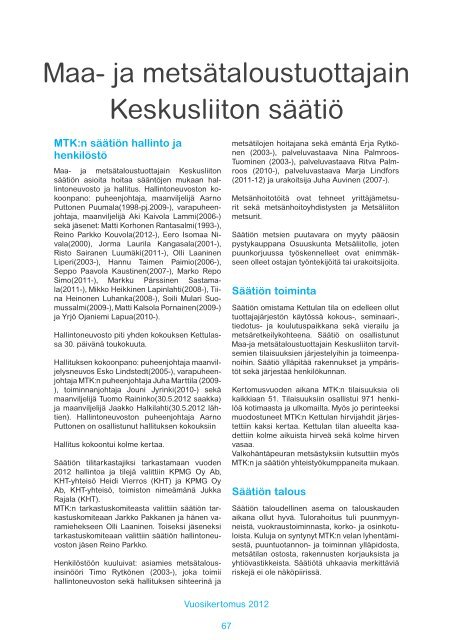 Vuosikertomus 2012.pdf - MTK