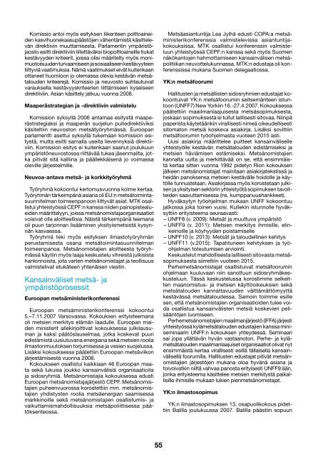 Vuosikertomus 2007 [pdf, 3,2 mt] - MTK