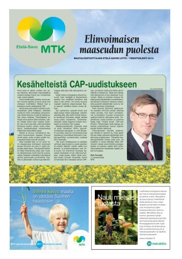 mtk-etelÃ¤-savo tiedotuslehti 2010