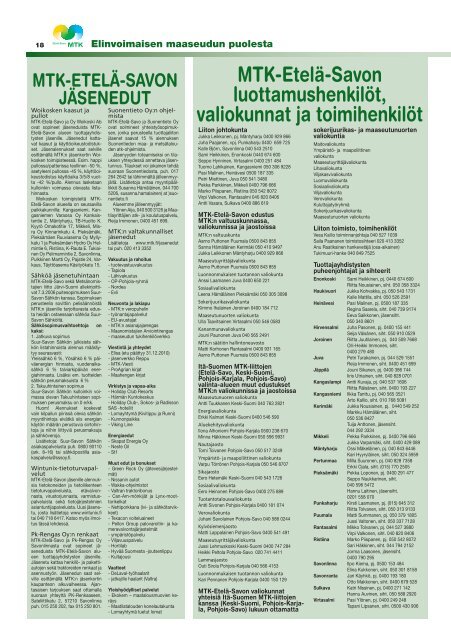 mtk-etelÃ¤-savo tiedotuslehti 2010