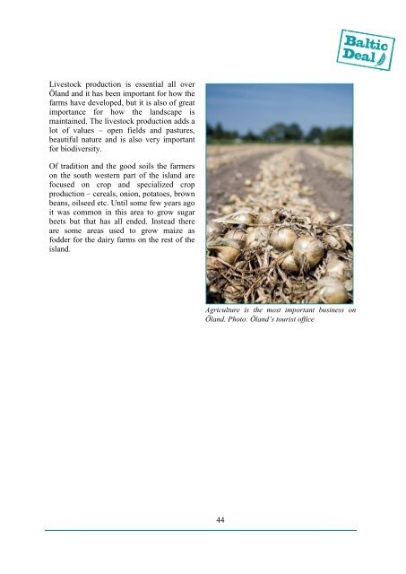 A farmer's view on the Baltic Sea - MTK