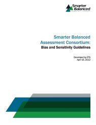 Bias and Sensitivity Guidelines - Smarter Balanced Assessment ...