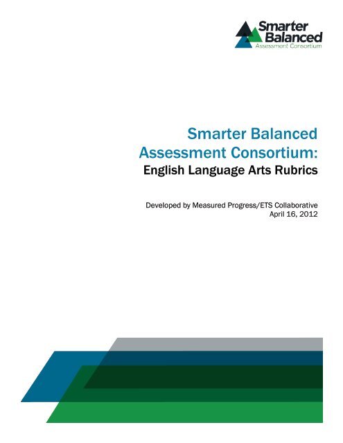 ELA Rubrics - Smarter Balanced Assessment Consortium