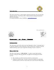 Nursery Brochure Template - Ulster GAA