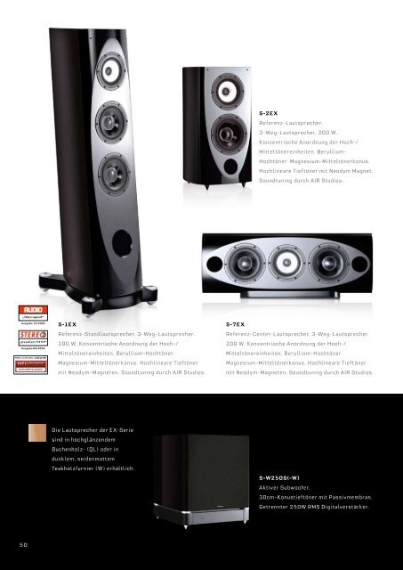 Pioneer Highend Produktkatalog.