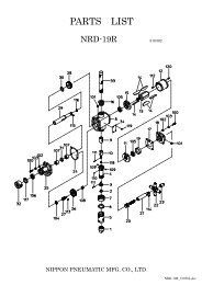 2131 Series Air Impact Wrench Exploded Diagram