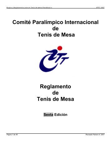 Descargar - FederaciÃ³n Paraguaya de Tenis de Mesa