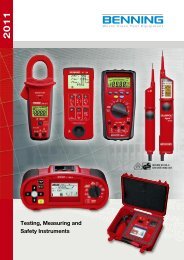 Testing, Measuring and Safety Instruments