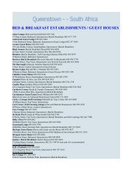 bed & breakfast establishments / guest houses - Ulysses SA