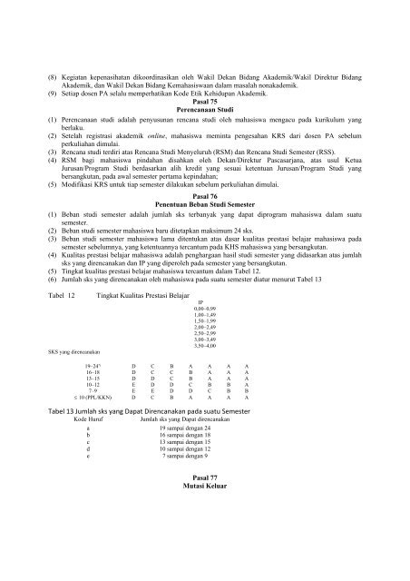 Pedoman Pendidikan - Universitas Negeri Malang