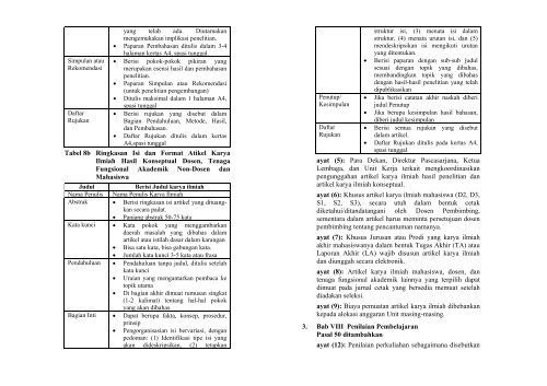 Pedoman Pendidikan - Universitas Negeri Malang