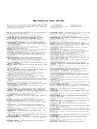 Abbreviations of Names of Serials (PDF) - Universidad de Murcia