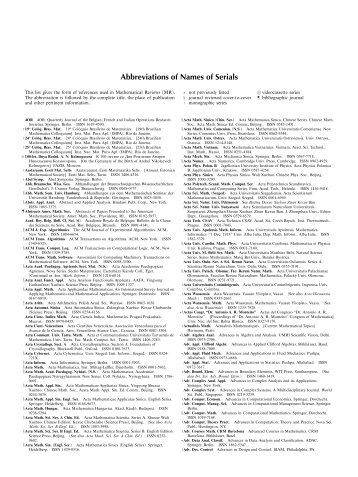 Abbreviations of Names of Serials (PDF) - Universidad de Murcia