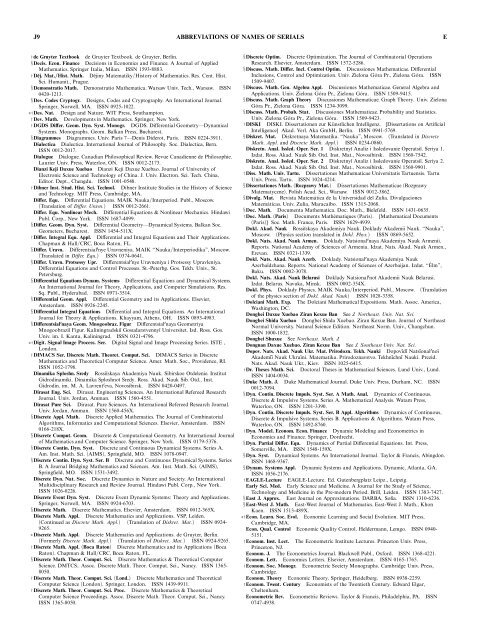 Abbreviations of Names of Serials (PDF) - Universidad de Murcia
