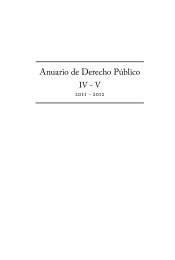 Anuario de Derecho PÃºblico - Universidad MonteÃ¡vila