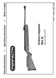 Perfecta Luftgewehr Mod. 55 cal. 4,5 mm (.177) - Frankonia