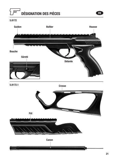 co2 pistol / cal. 4,5 mm (.177) BB - Waffenfuzzi