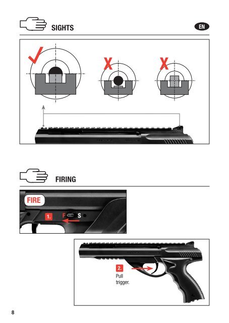 co2 pistol / cal. 4,5 mm (.177) BB - Waffenfuzzi