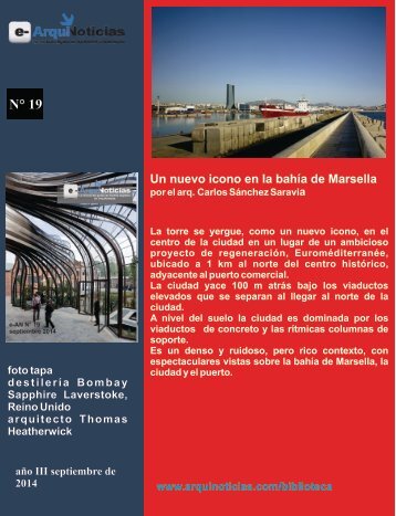 e-AN N° 19 nota N° 7 Un nuevo icono en la bahía de Marsella por el arq. Carlos Sánchez Saravia