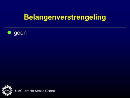 Diagnostiek bij verdenking op een subarachnoÃ¯dale ... - UMC Utrecht