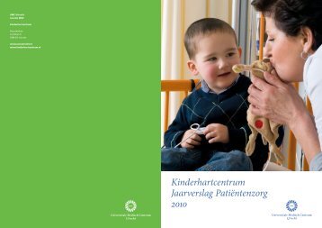 Jaarverslag Kinderhartcentrum WKZ UMC Utrecht